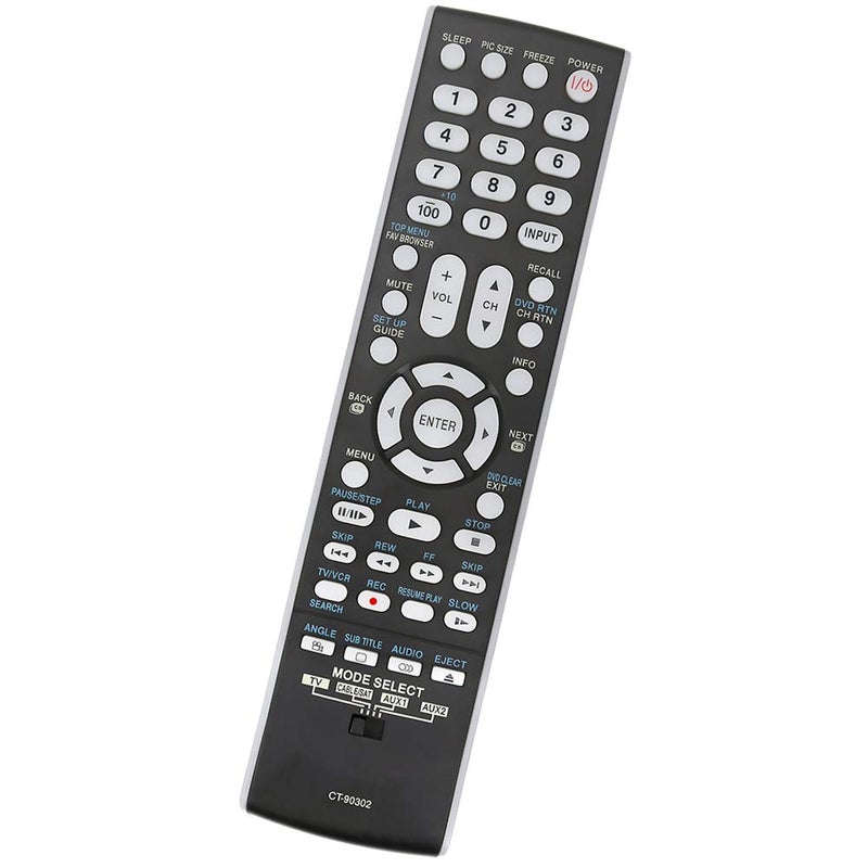 PERFASCIN New CT-90302 Remote fit for Toshiba HDTV LCD LED TV 37RV530U 42RV530U 46RV530U 52RV530U 42RV535U 46RV535U 52RV535U 46RV53CU 52RV53CU 26AV502U 32AV502U 37AV502U 52RV53U 46RV525U 40RV525U 37AV502R - Image 4
